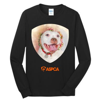 Dog Portrait Tall Long Sleeve T-Shirt