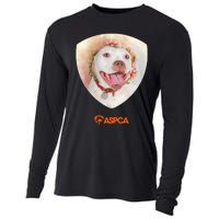 Dog Portrait Cooling Performance Long Sleeve Crew