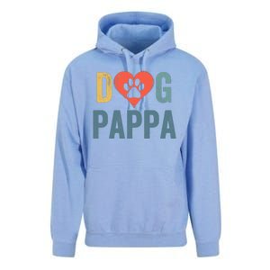 Dog Pappa Dog Parent Happy FatherS Day Dog Lover Dog Pappa Loving Pappa Unisex Surf Hoodie