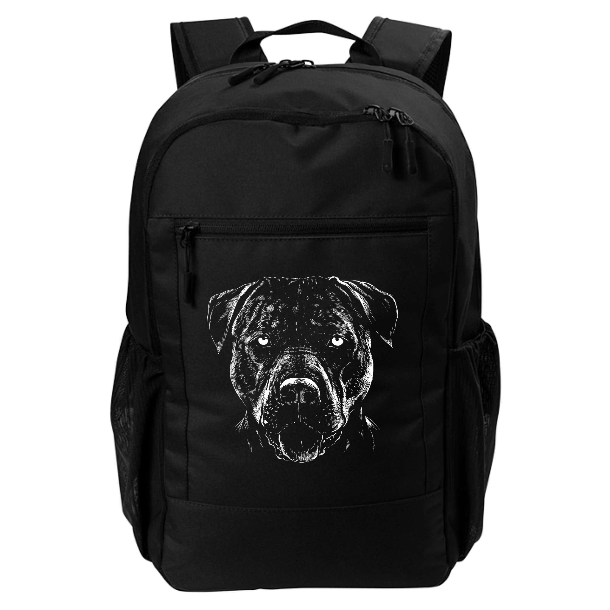 Detailed Pitbull Dog Backpack