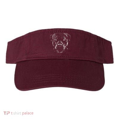 Detailed Pitbull Dog Visor