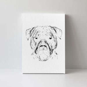 Detailed Pitbull Dog Canvas