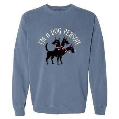 Dog Person Garment-Dyed Sweatshirt