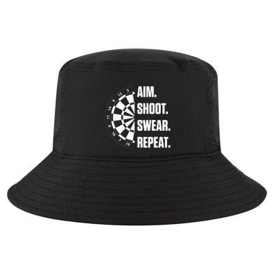 Darts Problems Dartboard Fun Hobby Dart Player Cool Comfort Performance Bucket Hat