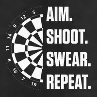 Darts Problems Dartboard Fun Hobby Dart Player Cool Comfort Performance Bucket Hat