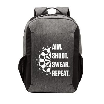 Darts Problems Dartboard Fun Hobby Dart Player Vector Backpack