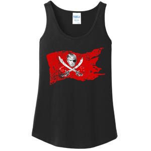 Dread Pirate Donald Trump Pirate 2024 Presidential Flag Ladies Essential Tank