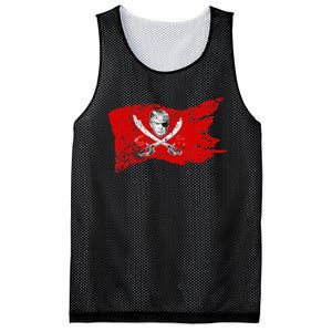 Dread Pirate Donald Trump Pirate 2024 Presidential Flag Mesh Reversible Basketball Jersey Tank