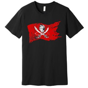 Dread Pirate Donald Trump Pirate 2024 Presidential Flag Premium T-Shirt