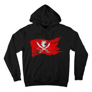 Dread Pirate Donald Trump Pirate 2024 Presidential Flag Tall Hoodie