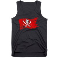 Dread Pirate Donald Trump Pirate 2024 Presidential Flag Tank Top