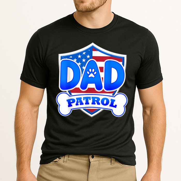 Dad Patrol Dog Cooling Performance Crew T-Shirt