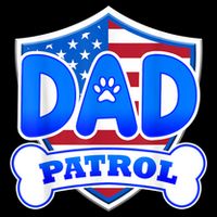 Dad Patrol Dog Cooling Performance Crew T-Shirt