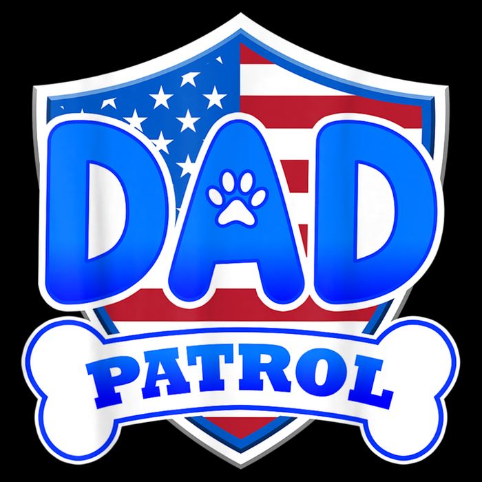 Dad Patrol Dog Cooling Performance Crew T-Shirt