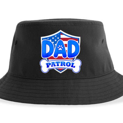 Dad Patrol Dog Sustainable Bucket Hat
