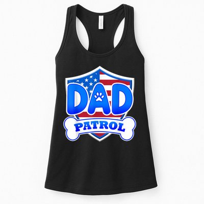 Dad Patrol Dog Womens Tank Top