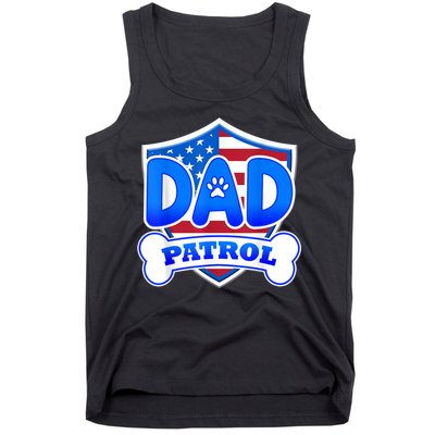 Dad Patrol Dog Tank Top