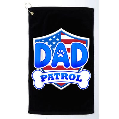 Dad Patrol Dog Golf Towel