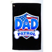 Dad Patrol Dog Golf Towel