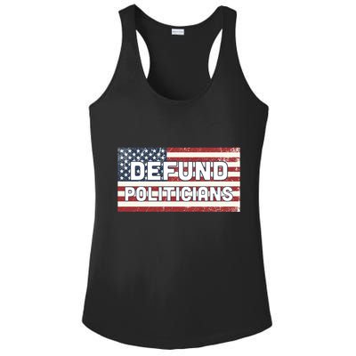 Defund Politicians Ladies PosiCharge Competitor Racerback Tank