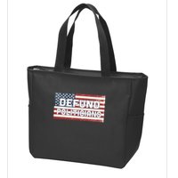 Defund Politicians Zip Tote Bag
