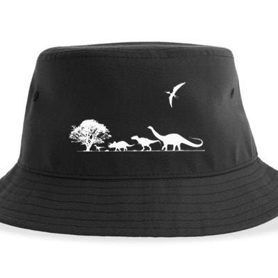 Dinosaurs Prehistoric Dinosaur Kids Or Adults Dino Sustainable Bucket Hat