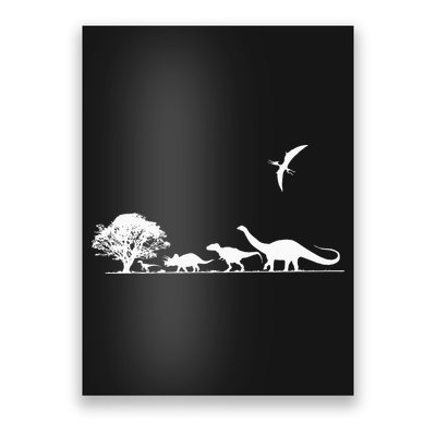 Dinosaurs Prehistoric Dinosaur Kids Or Adults Dino Poster