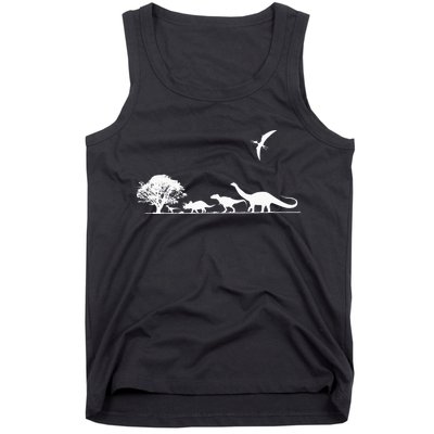 Dinosaurs Prehistoric Dinosaur Kids Or Adults Dino Tank Top