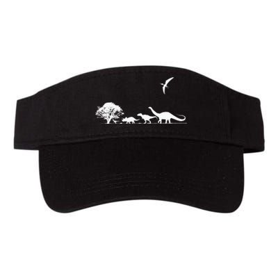 Dinosaurs Prehistoric Dinosaur Kids Or Adults Dino Valucap Bio-Washed Visor