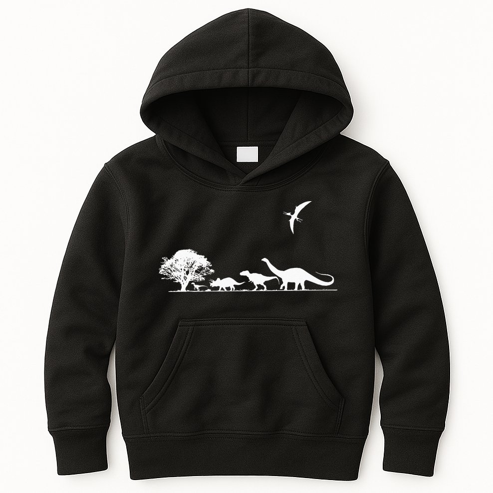 Dinosaurs Prehistoric Dinosaur Kids Or Adults Dino Kids Hoodie