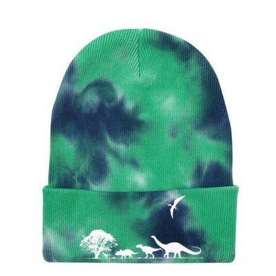 Dinosaurs Prehistoric Dinosaur Kids Or Adults Dino Tie Dye 12in Knit Beanie