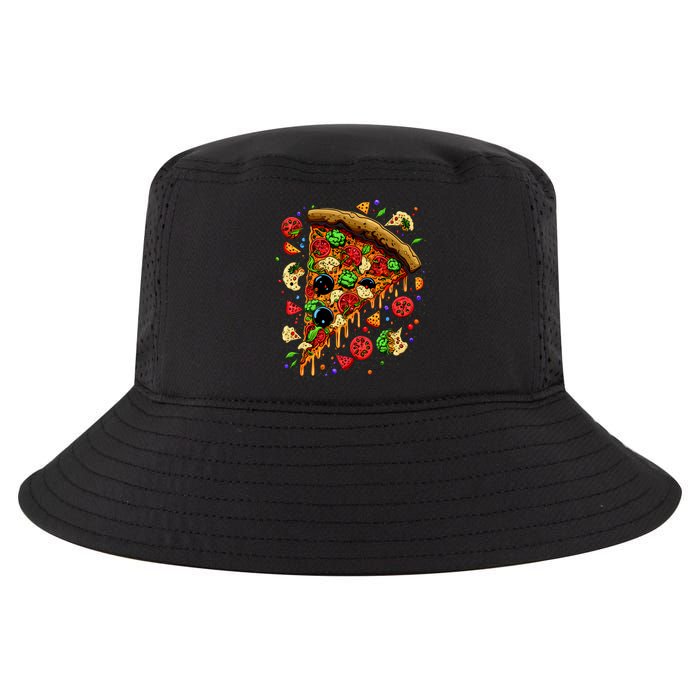 Delicious Pizza Cool Comfort Performance Bucket Hat