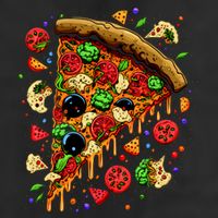 Delicious Pizza Cool Comfort Performance Bucket Hat