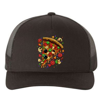 Delicious Pizza Yupoong Adult 5-Panel Trucker Hat