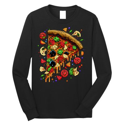 Delicious Pizza Long Sleeve Shirt