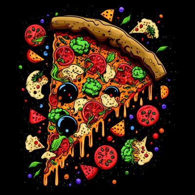 Delicious Pizza T-Shirt