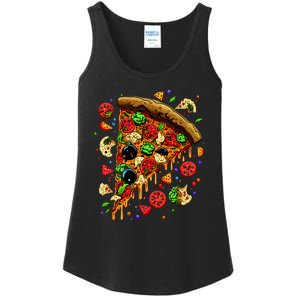 Delicious Pizza Ladies Essential Tank