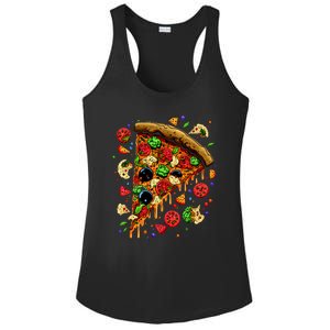 Delicious Pizza Ladies PosiCharge Competitor Racerback Tank