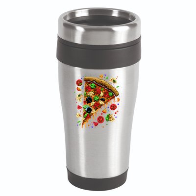 Delicious Pizza 16oz Travel Tumbler
