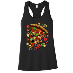 Delicious Pizza Women's Racerback Tank