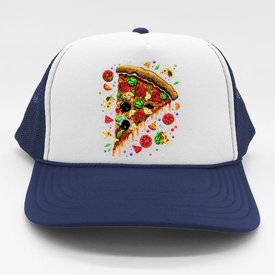 Delicious Pizza Trucker Hat