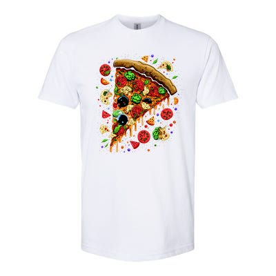 Delicious Pizza Softstyle® CVC T-Shirt