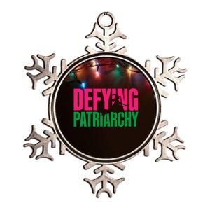 Defying Patriarchy Metallic Star Ornament