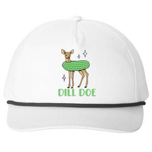 Dill Pickle Dill Doe Dark Humor Inappropriate Offensive Snapback Five-Panel Rope Hat