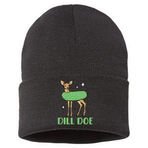 Dill Pickle Dill Doe Dark Humor Inappropriate Offensive Sustainable Knit Beanie