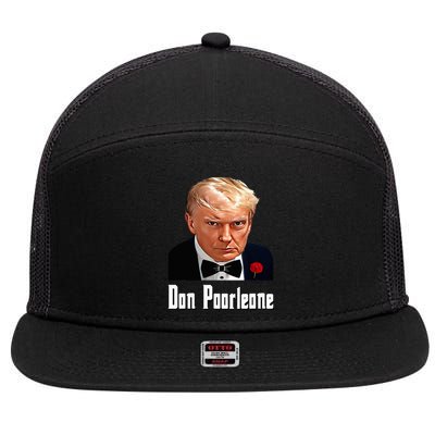 Don Poorleone 7 Panel Mesh Trucker Snapback Hat