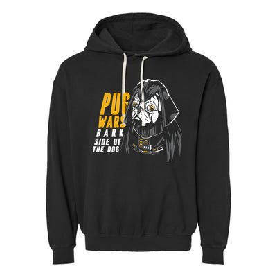 Darth Pug Garment-Dyed Fleece Hoodie
