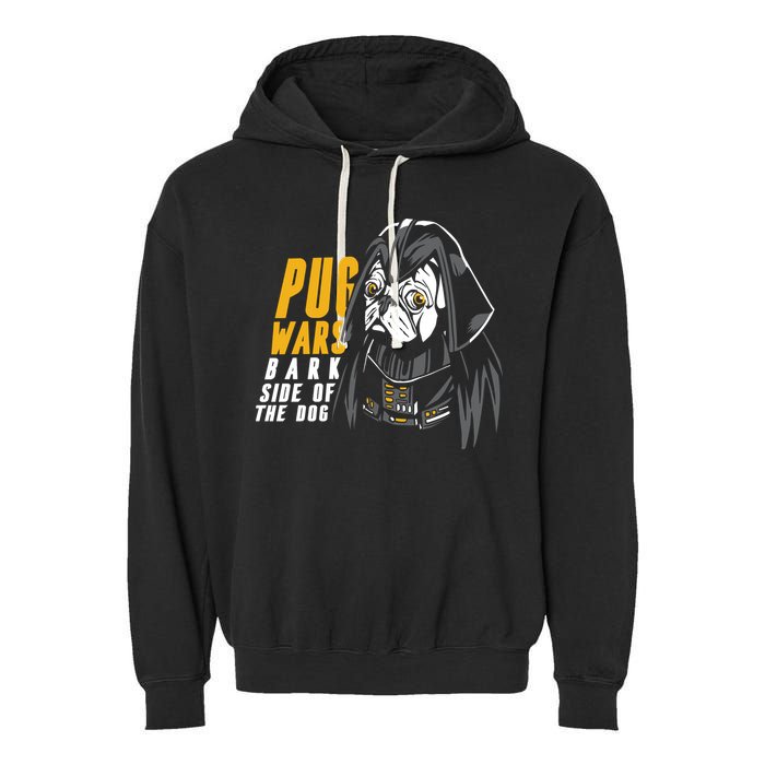 Darth Pug Garment-Dyed Fleece Hoodie