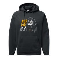 Darth Pug Performance Fleece Hoodie