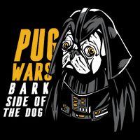 Darth Pug USA-Made Doggie Bandana